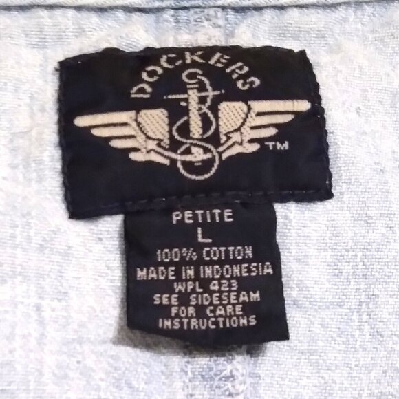 Vintage Dockers Denim Dress - Picture 4 of 4